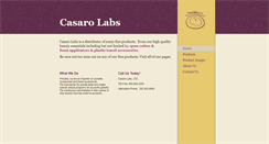 Desktop Screenshot of casarolabs.com